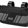 Sacoche De Guidon Jack Wolfskin Handlebar 2-en-1 Noir -Equipement Vélo Gravel Soldes unnamed file 1021