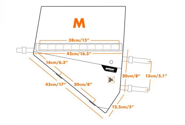 Sacoche De Cadre Woho XTouring Full Frame Bag Dry M 9L Noir Cyber-Camo Diamond 12 Sacoche De Cadre Woho XTouring Full Frame Bag Dry M 9L Noir Cyber-Camo Diamond – Image 10