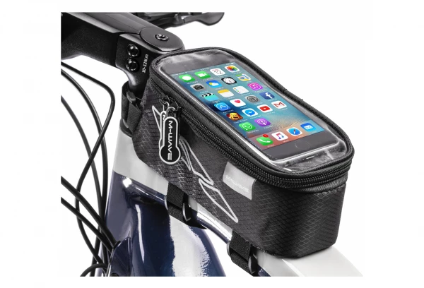 M-Wave Sacoche De Cadre M Wave Rotterdam Top XL Noir 4 M-Wave Sacoche De Cadre M Wave Rotterdam Top XL Noir – Image 2