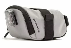 Btwin Sacoche De Selle B'Twin 500 Réfléchissante Noir