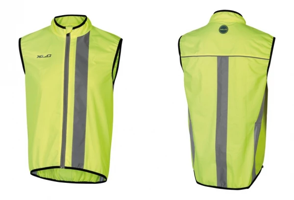 Gilet De Sécurité XLC JE-R01 Jaune Fluo 4 Gilet De Sécurité XLC JE-R01 Jaune Fluo – Image 2