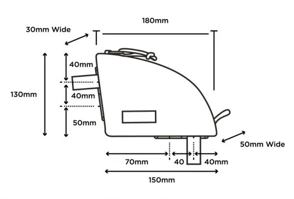 Sacoche De Cadre Restrap Rear Top Tube Bag 0.8 L Noir 7 Sacoche De Cadre Restrap Rear Top Tube Bag 0.8 L Noir – Image 5