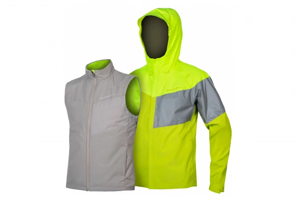 Veste Endura Urban Luminite 3-en-1 II Jaune Fluo 3 Veste Endura Urban Luminite 3-en-1 II Jaune Fluo