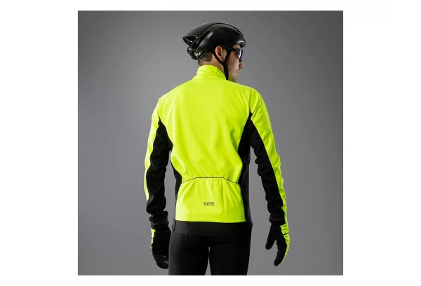 Veste Thermique GORE Wear C3 Gore-Tex InfiniumThermo Jaune Fluo Noir 6 Veste Thermique GORE Wear C3 Gore-Tex InfiniumThermo Jaune Fluo Noir – Image 4