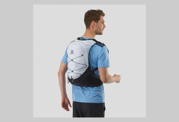 Sac à Dos Salomon XT 15 Blanc Noir Unisex 3 Sac à Dos Salomon XT 15 Blanc Noir Unisex – Image 2