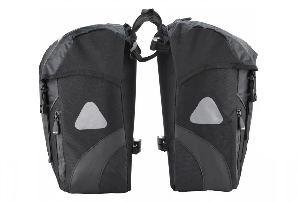 Paire De Sacoches De Porte-Bagages XLC BA-S41 30 L Noir Anthracite 4 Paire De Sacoches De Porte-Bagages XLC BA-S41 30 L Noir Anthracite – Image 2