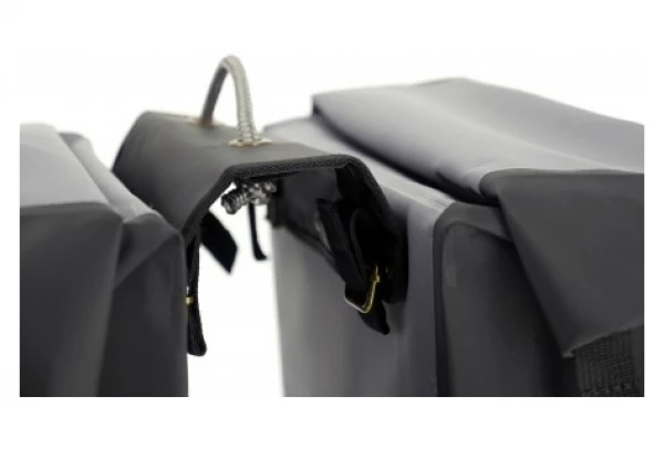 HAPO-G Paire De Sacoches Arrière 2x23 Litres Waterproof Noir / Gris 5 HAPO-G Paire De Sacoches Arrière 2x23 Litres Waterproof Noir / Gris – Image 3