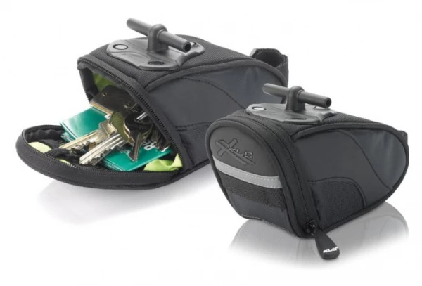 Sacoche De Selle XLC BA-S44 Noir Anthracite 1.8 L 4 Sacoche De Selle XLC BA-S44 Noir Anthracite 1.8 L – Image 2