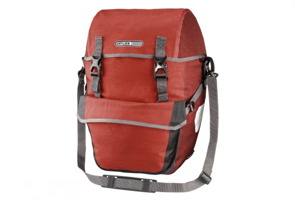 Paire De Sacoches De Porte-Bagages Ortlieb Bike-Packer Plus 42L Rouge Salsa Dark Chili Rouge / Rouge 4 Paire De Sacoches De Porte-Bagages Ortlieb Bike-Packer Plus 42L Rouge Salsa Dark Chili Rouge / Rouge – Image 2