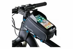 Gadista SACOCHE CADRE DE VELO POUR SMARTPHONE, SUPPORT TELEPHONE VELO, POCHETTE VELO ETANCHE