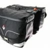 HAPO-G Paire De Sacoches Arrière 2x12 Litres Noir / Gris