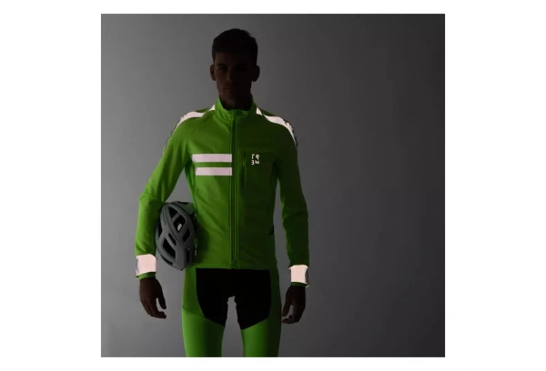 Veste Softshell Triban RC500 Jaune Fluo 4 Veste Softshell Triban RC500 Jaune Fluo – Image 2
