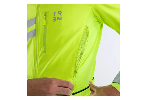 Veste Softshell Triban RC500 Jaune Fluo 9 Veste Softshell Triban RC500 Jaune Fluo – Image 7