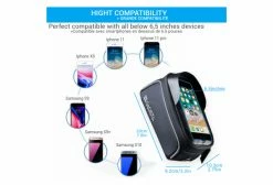Gadista SACOCHE CADRE DE VELO POUR SMARTPHONE, SUPPORT TELEPHONE VELO, POCHETTE VELO ETANCHE -Equipement Vélo Gravel Soldes unnamed file 163
