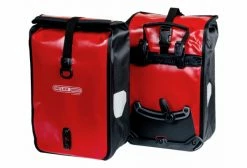 Paire De Sacoches De Porte-bagage Ortlieb Sport-Roller Classic Quick-Lock2.1 25 L Rouge Noir