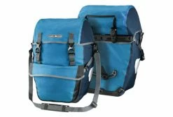 Paire De Sacoches De Porte-Bagages Ortlieb Bike-Packer Plus 42L Bleu Dusk Denim Bleu / Bleu