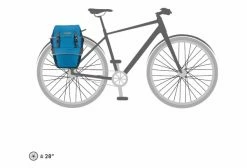 Paire De Sacoches De Porte-Bagages Ortlieb Bike-Packer Plus 42L Bleu Dusk Denim Bleu / Bleu -Equipement Vélo Gravel Soldes unnamed file 1744