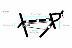 Sacoche De Cadre Restrap Frame Bag Large 4.5 L Noir -Equipement Vélo Gravel Soldes unnamed file 18