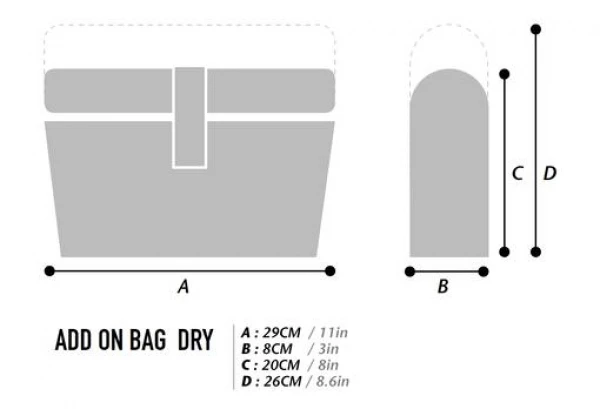 Sacoche De Guidon Woho XTouring Add-on Handlebar Pack Dry 3L Noir Cyber-Camo Diamond 12 Sacoche De Guidon Woho XTouring Add-on Handlebar Pack Dry 3L Noir Cyber-Camo Diamond – Image 10