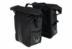 Paire De Sacoches De Porte-Bagages XLC BA-S106 Clip 28L Noir
