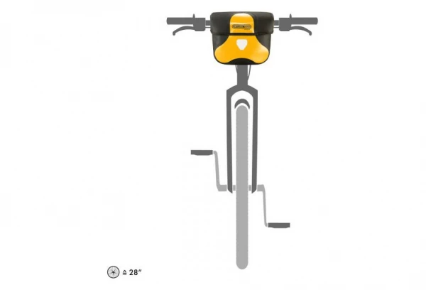 Sacoche De Guidon Ortlieb Ultimate Six Classic 7L Jaune Sun Noir 7 Sacoche De Guidon Ortlieb Ultimate Six Classic 7L Jaune Sun Noir – Image 5