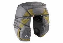 Sacoche De Porte-bagage Triple Vaude Karakorum Pro Iron/bamboo Noir