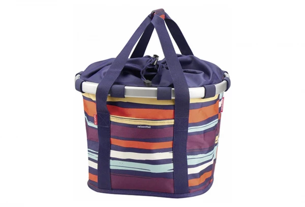 Sacoche De Guidon Klickfix Bikebasket Artist Stripes 3 Sacoche De Guidon Klickfix Bikebasket Artist Stripes