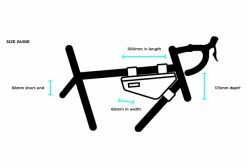 Sacoche De Cadre Restrap Frame Bag Small 2.5 L Noir -Equipement Vélo Gravel Soldes unnamed file 228