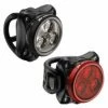 Éclairage Avant / Arrière Lezyne LED Zecto Drive Noir/Rouge