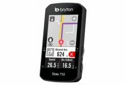 BRYTON Compteur GPS Rider 750T + Ceinture Cardio/Capteur Cadence/Capteur Vitesse