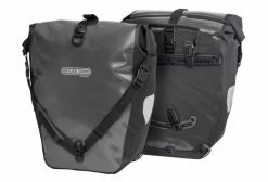 Paire De Sacoches De Porte-bagage Ortlieb Back-Roller Classic Quick-Lock2.1 40 L Gris Noir Gris / Noir