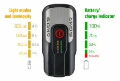 Kit D'Éclairage Sigma Aura 80 USB / Blaze Noir 9 Kit D'Éclairage Sigma Aura 80 USB / Blaze Noir -Equipement Vélo Gravel Soldes unnamed file 2598