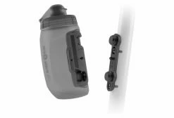 Bidon Fidlock Twist 450 Ml Fumé + Fixation Bike Base