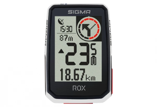 Compteur GPS Sigma ROX 2.0 Blanc 3 Compteur GPS Sigma ROX 2.0 Blanc