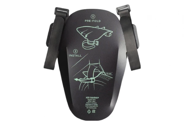 Garde-Boue Avant Ass Savers Mudder Mini Noir 3 Garde-Boue Avant Ass Savers Mudder Mini Noir – Image 2