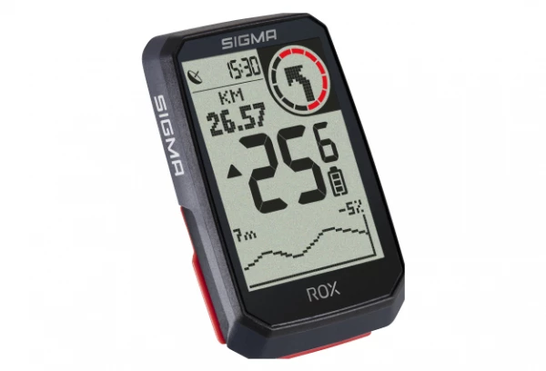 Compteur GPS Sigma ROX 4.0 Pack Cadence Vitesse Cardio Noir 5 Compteur GPS Sigma ROX 4.0 Pack Cadence Vitesse Cardio Noir – Image 3