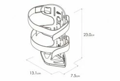 Support De Sacoches Dom Gorilla Cage II Noir 9 Support De Sacoches Dom Gorilla Cage II Noir -Equipement Vélo Gravel Soldes unnamed file 3233