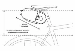 Sacoche De Selle Restrap Saddle Pack 4L Noir -Equipement Vélo Gravel Soldes unnamed file 324