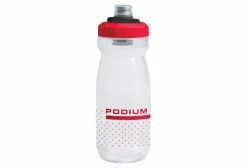 Bidon Camelbak Podium 0.62 L Transparent Rouge Rouge / Translucide