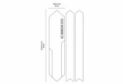 Protège-Bases All Mountain Style Honeycomb Noir -Equipement Vélo Gravel Soldes unnamed file 3385