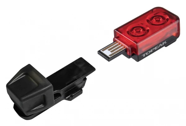 Éclairage Arrière Topeak TailLux 25 USB Noir 4 Éclairage Arrière Topeak TailLux 25 USB Noir – Image 2