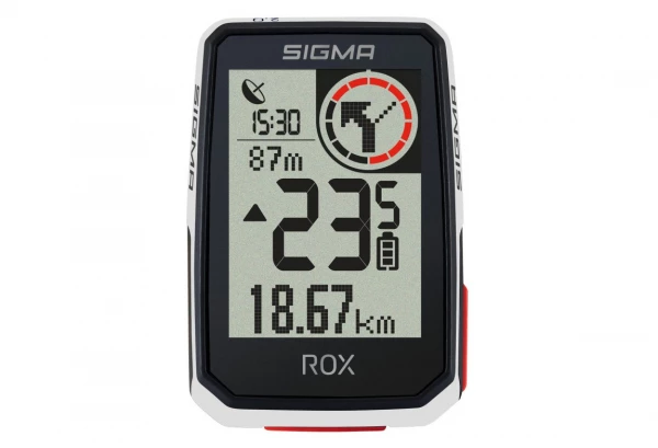 Compteur GPS Sigma ROX 2.0 Set Blanc 4 Compteur GPS Sigma ROX 2.0 Set Blanc – Image 2