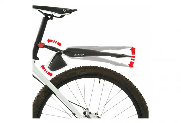 Garde-Boue Arrière Polisport X-Fighter Noir 4 Garde-Boue Arrière Polisport X-Fighter Noir – Image 2