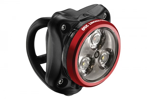 Eclairage Avant Lezyne LED Zecto Drive 250 Lumens Noir Rouge 3 Eclairage Avant Lezyne LED Zecto Drive 250 Lumens Noir Rouge
