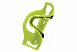 Porte-Bidon Lezyne Flow Cage SL Enhanced Entrée Latérale (Côté Gauche) Vert Blanc / Rouge