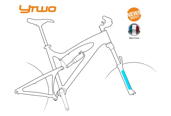 Kit De Protections YTWO Fourche (2 Pieces) 0.30mm 100x300mm Clair 3 Kit De Protections YTWO Fourche (2 Pieces) 0.30mm 100x300mm Clair