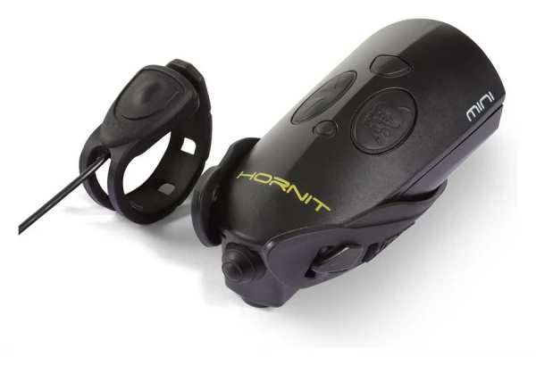 Éclairage Avant / Klaxon Hornit Mini Noir 4 Éclairage Avant / Klaxon Hornit Mini Noir – Image 2