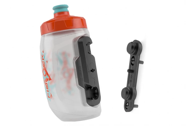 Bidon Fidlock Twist Bottle 450 Kids 450 Ml + Fixation Bike Base Orange Bleu 3 Bidon Fidlock Twist Bottle 450 Kids 450 Ml + Fixation Bike Base Orange Bleu