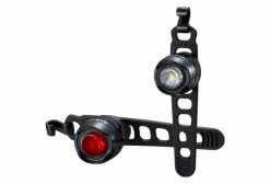 Paire D'Éclairage Cateye ORB Set Noir