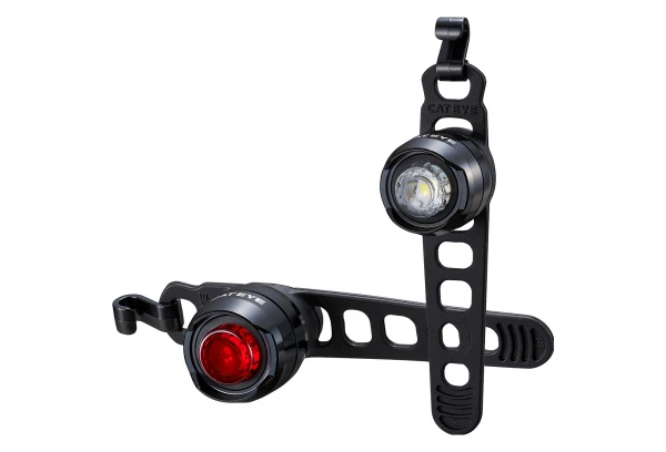 Paire D'Éclairage Cateye ORB Set Noir 3 Paire D'Éclairage Cateye ORB Set Noir